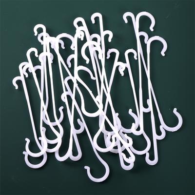 200Pcs Plant Tomato Support J Shaped Hooks Reusable Vegetable Plants Trellis Vines Fixed Buckle Hooks For Gardening Supplies