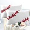 Baseball Three-Piece Quilt Cover Digital Printing Bedding Set Bed Cover
