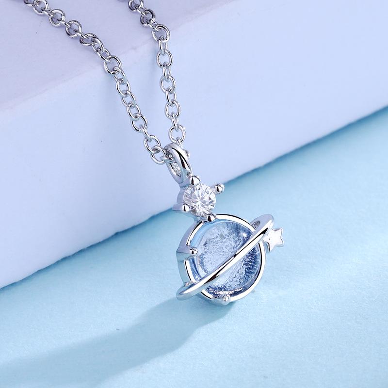 Lindon Damen-Halskette mit Anhänger, Kupferlegierung, Zirkon, modisches Geschenk