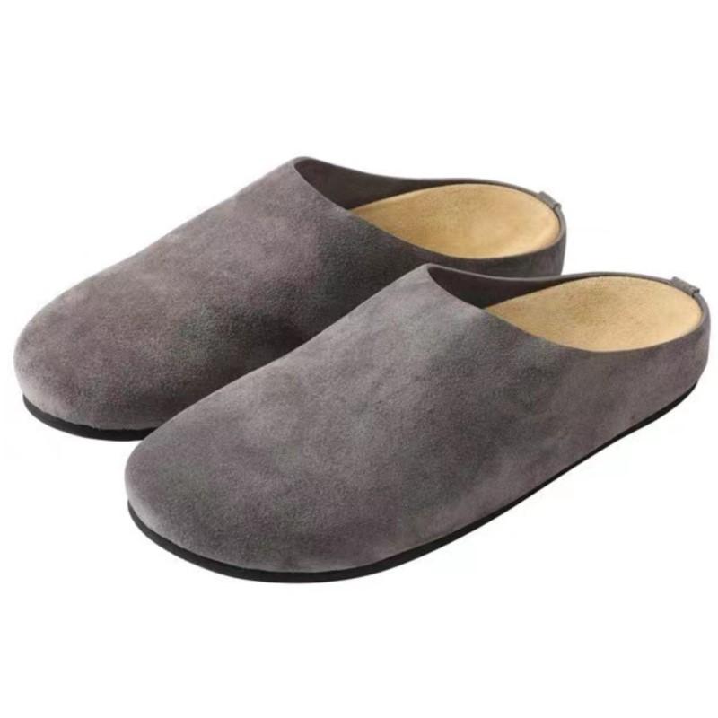 Fashion Crestar New Women's Slippers Fashion Spring Thick Sole Casual Flat Shoes Outdoor Beach Sandals Brand Suede Clogs Mules Slippers