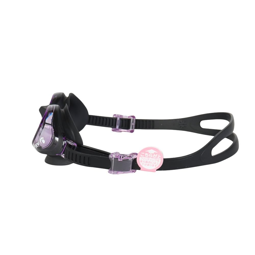 VIEW Swipe Swim V830SA for UV Simple Perfect for Club Activities Women's Goggles, Purple, LVBK, Sports, Exercise, Athletes, Anti-Fog, Protection,