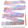 2m4m Kids Dancing Gymnastics Silk Band Wands Glittering Rhythmic Artistic Ballet Twirling Silk