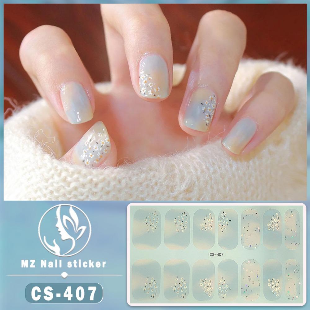 CS No-bake Gel Nail Polish Film Waterproof Full Sticker Chinese Style Panda Manicure Sticker Nail Sticker