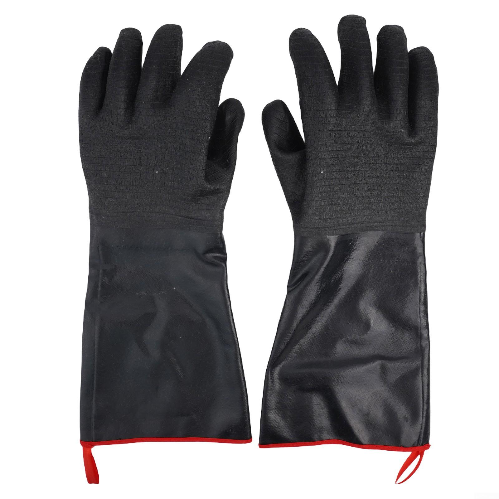 

Термостойкие перчатки для барбекю и духовки Содержимое упаковки 17.7inch(45cm)