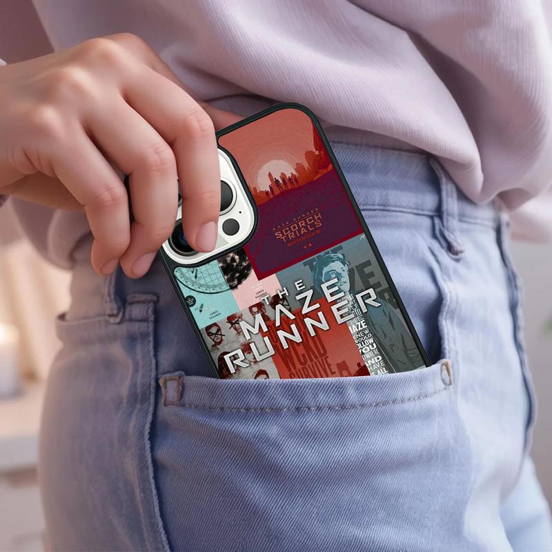 The Maze Runner Qoutes Phone Case For iPhone 17 Air 15 16e 14 13 Pro Max Coque 12 11 Pro Max PLUS cover