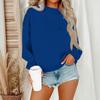 Women's Casual Fashion Round Neck Long Sleeve Sweatshirt