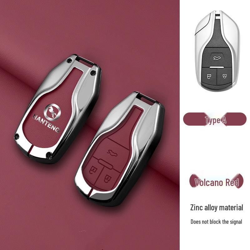 18-Applicable Hanteng X7/X7S/X5Max Car Key Cover for Men - Anti-Lost Bag Buckle
