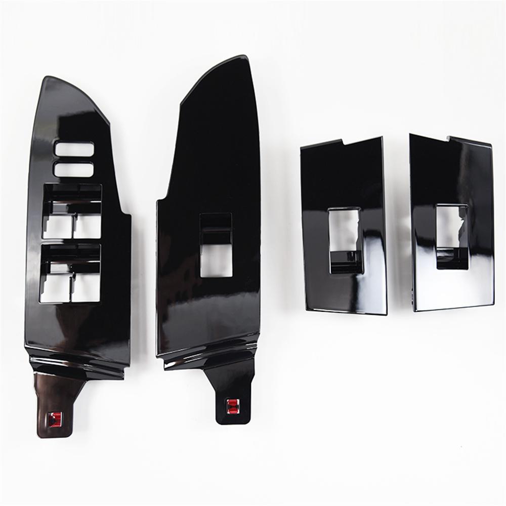 4Pcs/Set Car Window Switch Panel Cover Trim LHD Fit for Toyota Corolla 2014 -2018