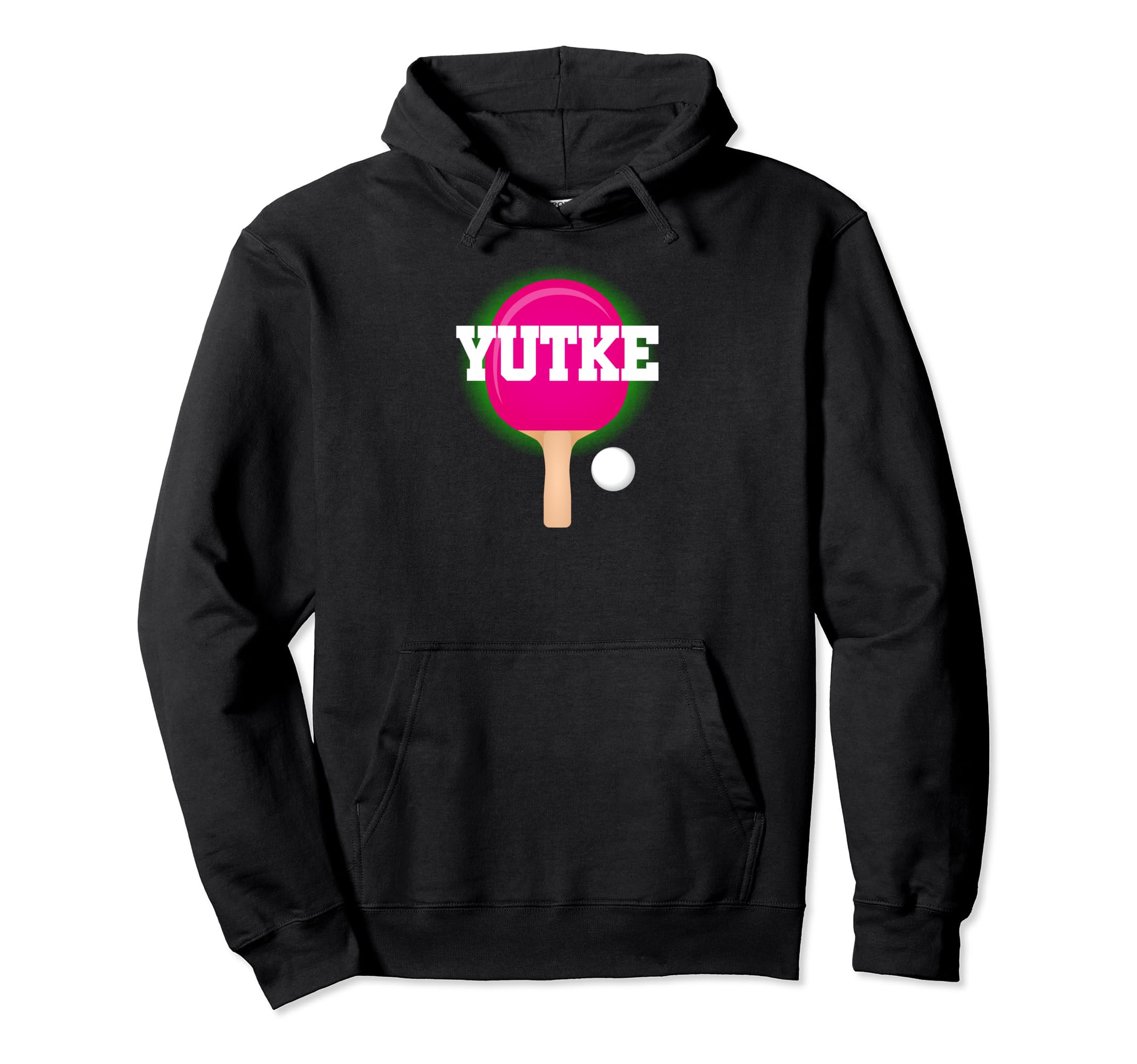 

Yutke Name Table Tennis Ping Pong Game Racket Sports Hoodie Girls чёрный