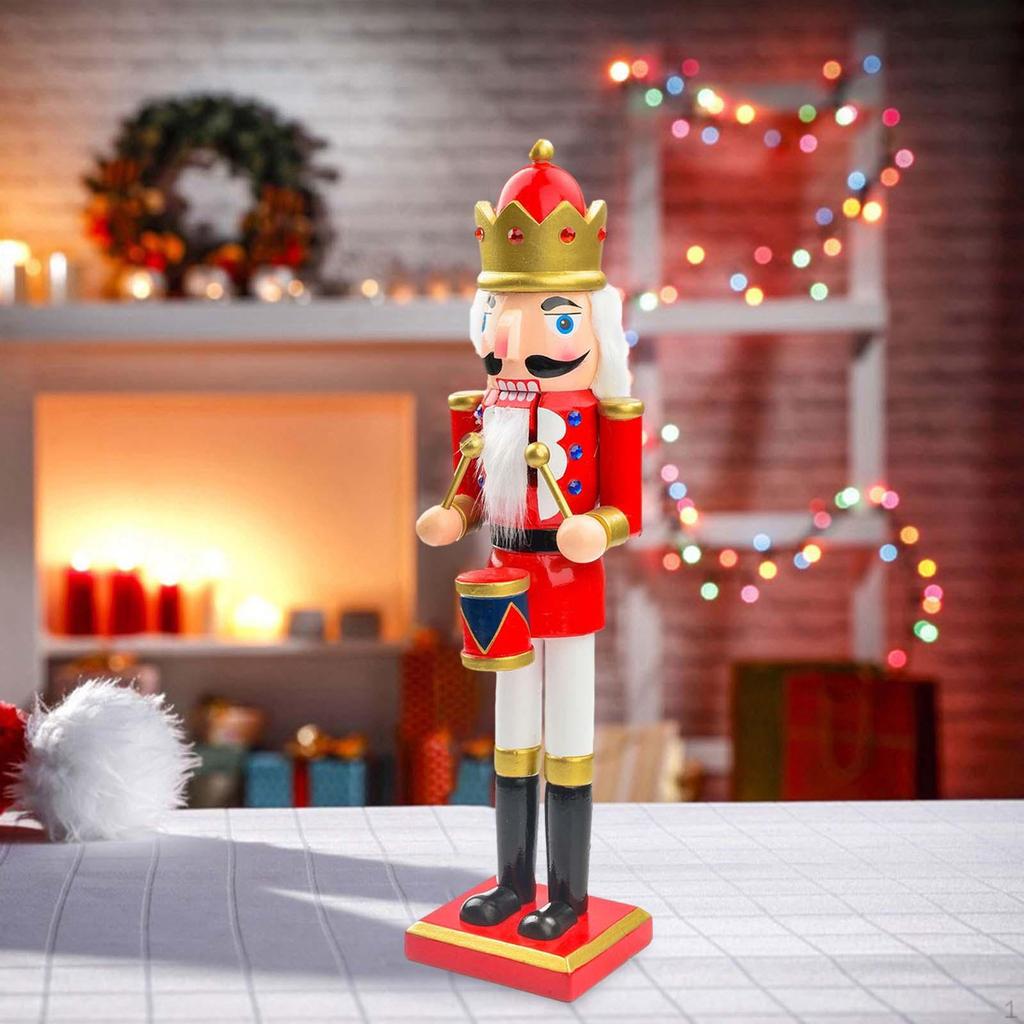 Nutcracker Ornaments Christmas Decoration Classic Style Traditional Wooden