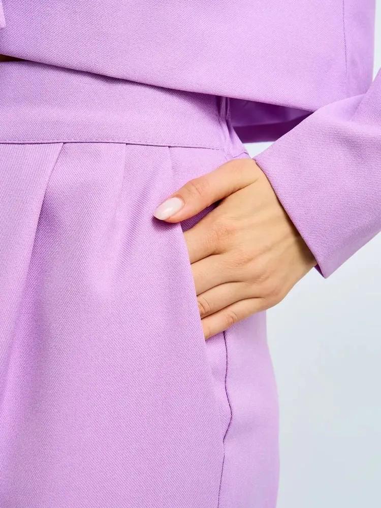 OZON 2025 Podzimní dámský ležérní oblek: Sada úzkého saka a kalhot