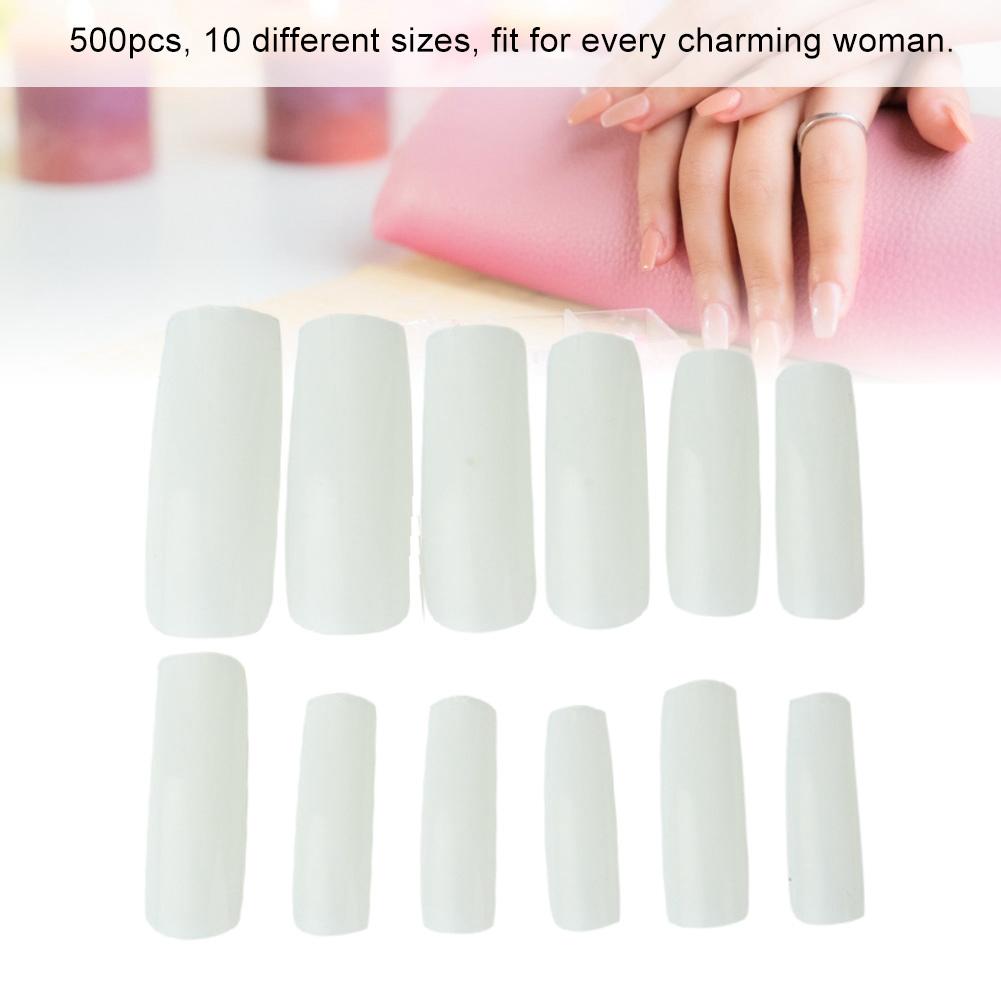 500pcs False Nail Tips Full Coverage Super Thin   Nail   Decoration