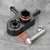 Aluminum Alloy Turbo Table Vacuum Adapter Fits for Mercedes Benz 1.6T 1.8T 2.0T Eengine