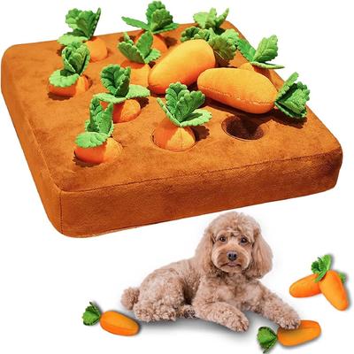 Favuit Dog Pet Educational Dog Carrot Nose Work Treat Training Dog Dog Sniff Separation Smell Stress Lack of and House Destruction Prevention Toys,