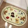 Cartoon Puppy Non-Slip Quick-Dry Water-Absorbent Bathroom Floor Mat