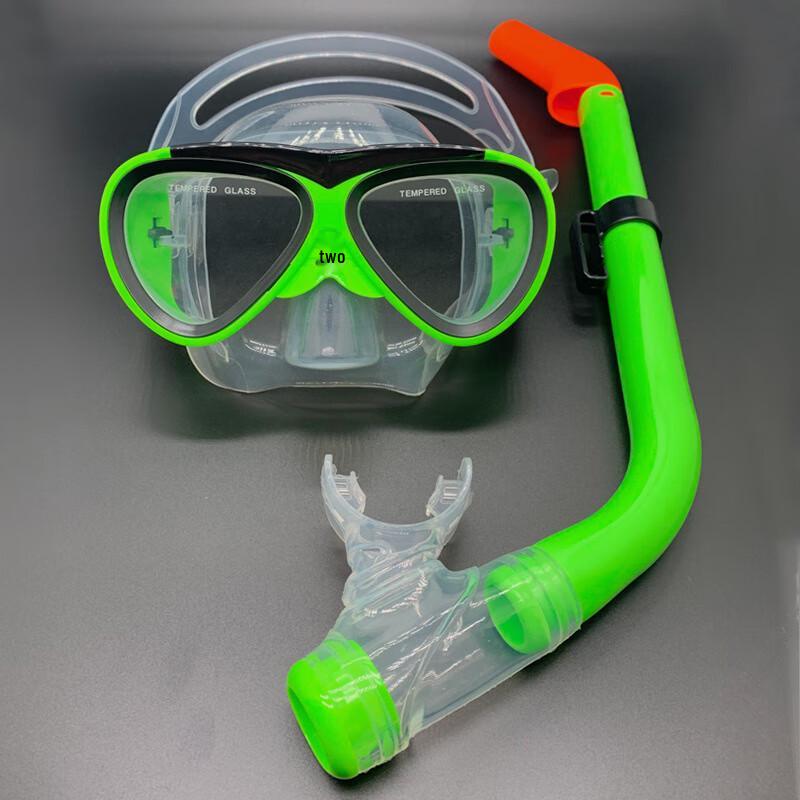 YBLKJ Freediving Mask & Semi-Dry Snorkel Set