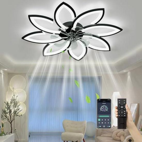 Versatile Ceiling Fan Lamp for Living, Dining, or Bedroom (110-220V, US Standard)