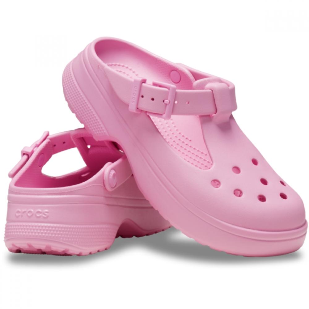 

Crocs Classic Mary Jane Clogs Pink Tweed 210581 6wy M7W9(260mm)