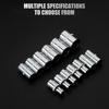 Thin Wall Design Short Socket Set 6 Point Metric 4mm To 14mm Wrench Accessories Furniture Assembly Tool for Tight Space