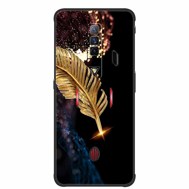 For ZTE Nubia Red Magic 7 Cases 7Pro Fashion Soft TPU Silicone Back Cover For Redmagic 7 Pro Phone Cases Shockproof Fundas 2022