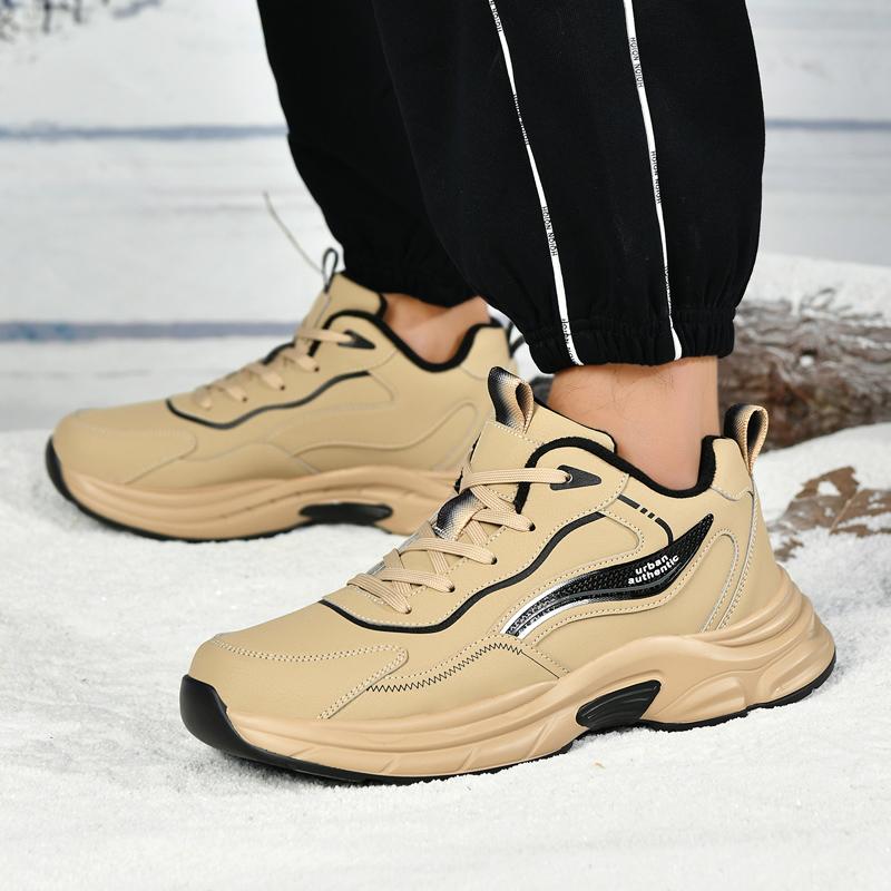 Men boots 2024 New Winter Slippers Warm Men Shoes Waterproof Non-Slip Plush Sneakers Male tenis shoes Boots Men Sneakers Winter