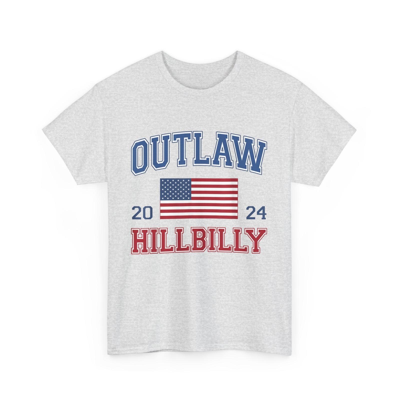 Trump Vance 2024 Donald Trump J.D. Vance Outlaw Hillbilly T-Shirt Mens Womens Tees Top 4XL