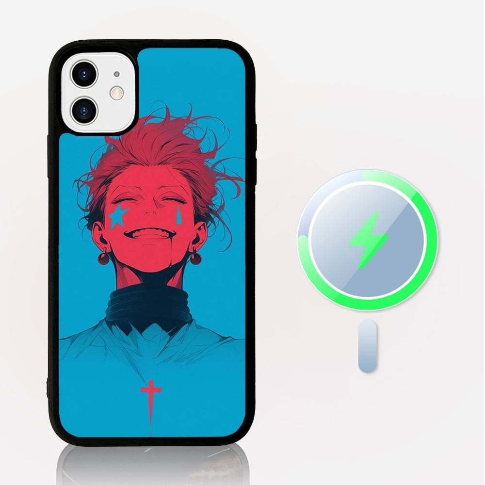 Classic Popular Anime H-Hunter X H-Hunter Game Phone Case Magnetic Case For IPhone 16 14 13 12 11 15 Pro Max Plus For Magsafe