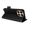 For Xiaomi 15T Case Litchi Texture Wallet Leather Phone Cover with Wrist Strap