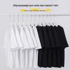 T-shirt Manches Courtes Coton Lourd Unisexe 250g - Coupe Ample Homme, Couleur Unie, Haut d'Été Décontracté