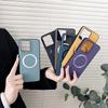 Fabric Cloth Wireless Charging For  Magnetic Phone Case For Motorola Moto G Power G  Soft Back Cover