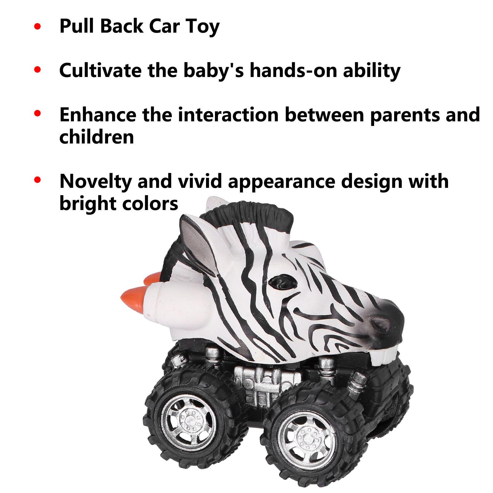 Pull Back Car Toy Four Wheel Drive Vehicles Toy for Kids Toddlers   2 Yrs Old
