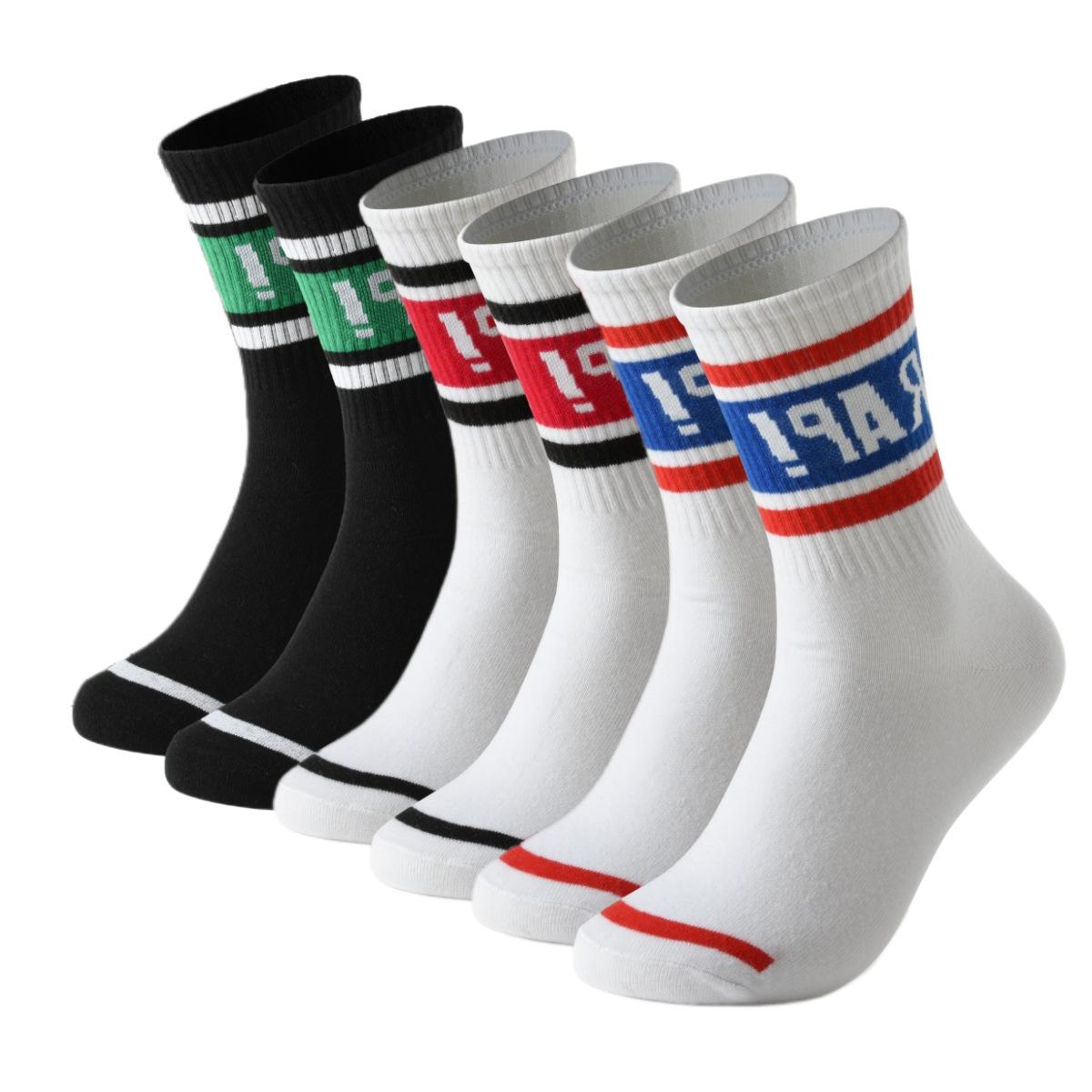 

10 пар мужских и женских носков средней длины, впитывающих пот и дышащих носков для бега на открытом воздухе One size