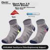 ALPINT MOUNTAIN Ermont CoolMax Professional Running Socks for Men, Hiking Socks, Short Sports Socks