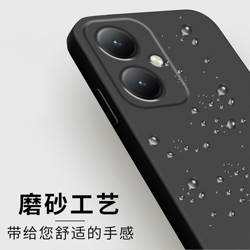 Applicable To Vivoy11m + Mobile Phone Case Protective Case, Liquid Soft Silicone All-inclusive Anti-drop Male and Female Shell