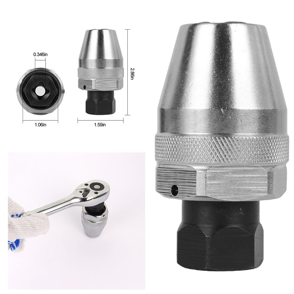 3/8 Zoll beschädigter Schraubenabzieher CR-V-Material 3-teiliger Innenzahnfutter für abgerundete, verrostete, lackierte, festsitzende Schrauben und Stehbolzenentfernung