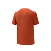Anta Training Short Sleeve Knit Shirt Summer Sports T-Shirt Men tops Tea-Brown Orange 952627106-3