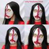 Adult Latex Ghost Mask For Horror Room Escape Costume Party