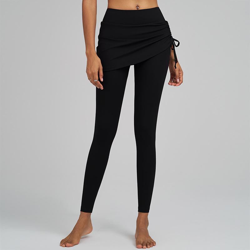 

JOOMON Women s High-Waisted Yoga Pants with Pockets, Side Ruching, Tummy Control, and Hip Lift for Fitness and Outdoor Activities. L