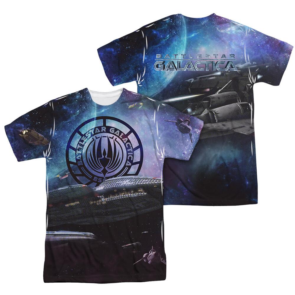 Battlestar Galactica Star Cruising Dye Sublimation T-Shirt M