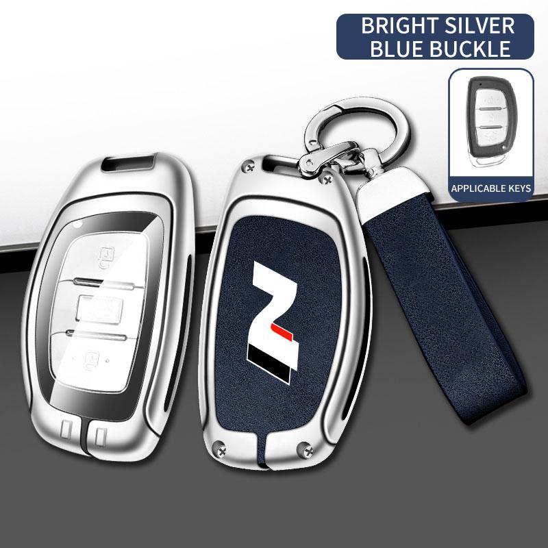 Copri Chiave Hyundai Moderno di Alta Gamma Adatto per Chiave Auto N LINE N IX35 IX25 Tucson Sonata Custodia per Chiave Auto Design Lussuoso Accessori per Veicoli