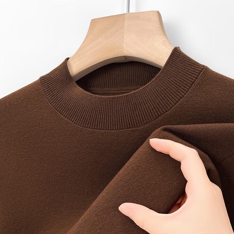 E-LITENG Pánský svetr s kulatým výstřihem YTMTST6868