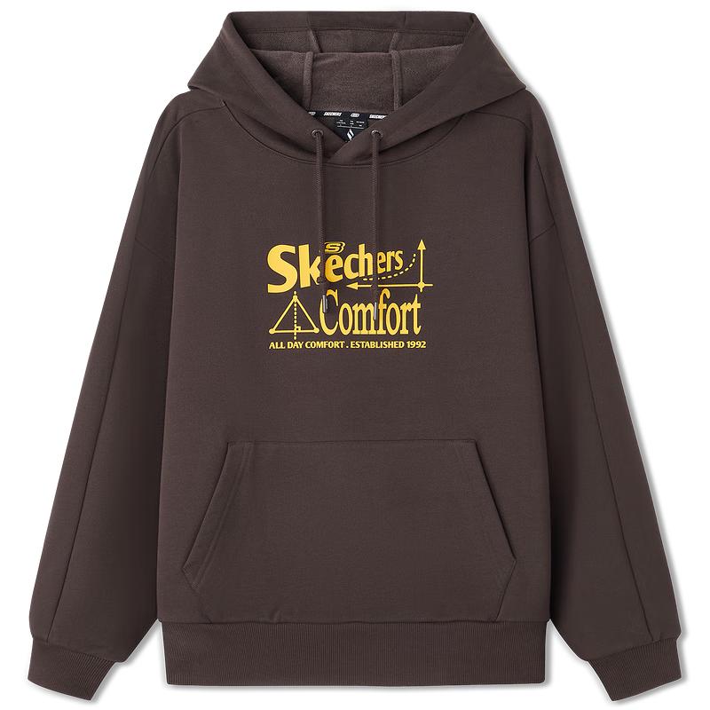 Skechers Men s L325M045 Hooded Pullover Sweatshirt M 5390₽