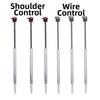 Bike Fork Remote Lockout Switch Aluminum Alloy Shoulder/Wired Control Cable Remote With Inner Wire Mountain Bike Repair Part