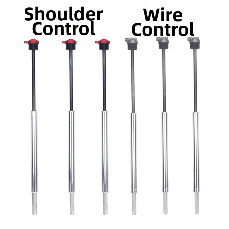 Bike Fork Remote Lockout Switch Aluminum Alloy Shoulder/Wired Control Cable Remote With Inner Wire Mountain Bike Repair Part