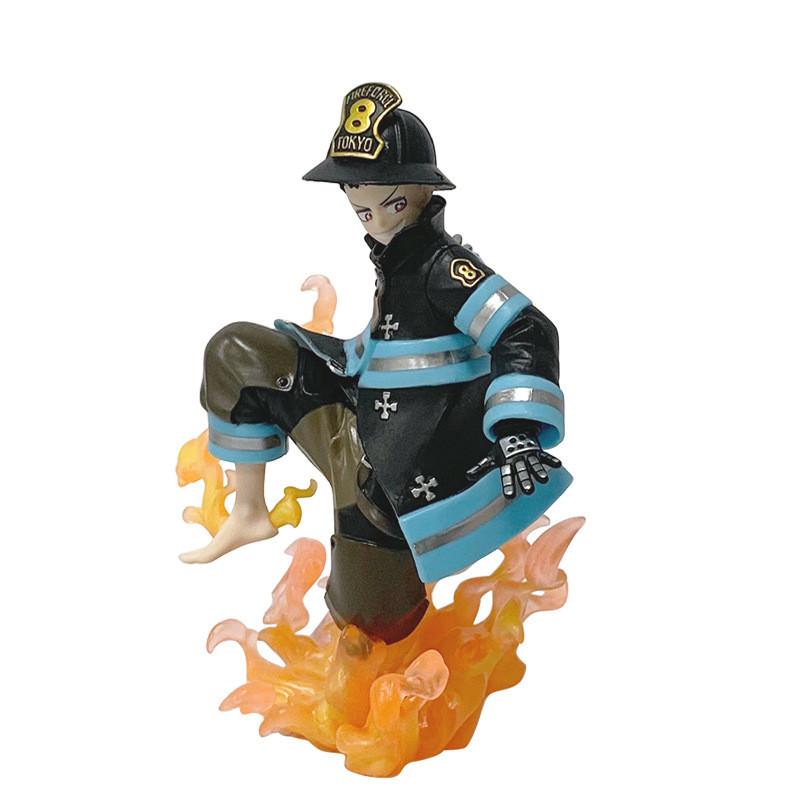 

Shinra Kusakabe Anime Figure Pvc Model With Articulated Joints For Fans And Collectors