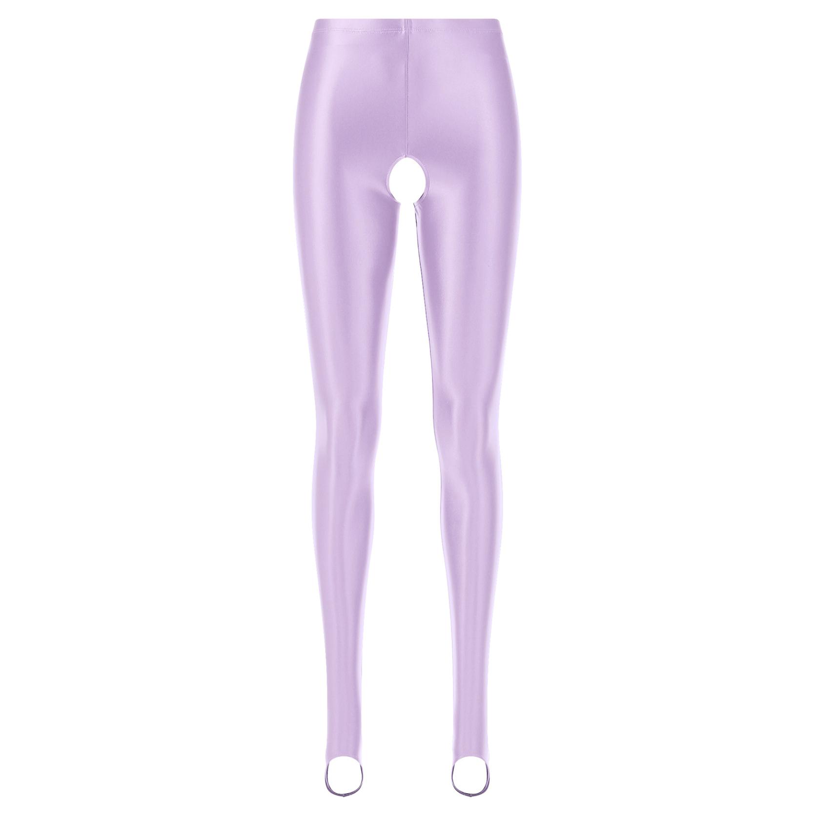 

Женские брюки с открытой промежностью, нейлоновые масляные глянцевые непрозрачные колготки, колготки с мокрым эффектом, сексуальные чулки для женщин M