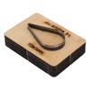 Leather Cutting Die High Carbon Steel Wooden Drop Shape Embossing Cutting Die for DIY Leather