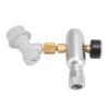 Beer Keg Charger CO2 Dispenser High Accuracy CO2 Gas Ball Lock Keg Regulator for Soda Beverage