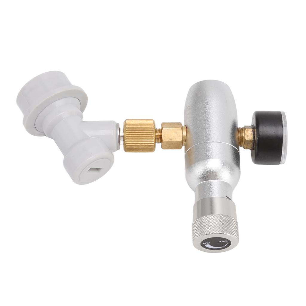 Bierfass-Ladegerät, CO2-Spender, hochpräziser CO2-Gas-Ball-Lock-Fassregler für Soda-Getränke