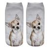 Popular Funny Unisex Short Socks 3D Dog Printed Anklet Socks Casual Socks